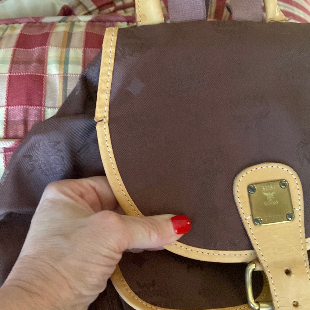 Authentic MCM backpack - Picture 9 of 11